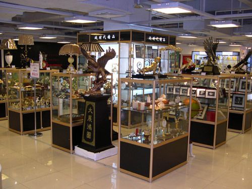 商务与消费服务 会展服务 展览设计制作 展览器材展示柜 铝合金展柜